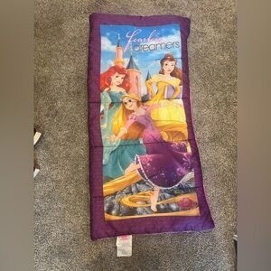 Disney Princess Dreamers Sleeping Bag - Purple and Yellow